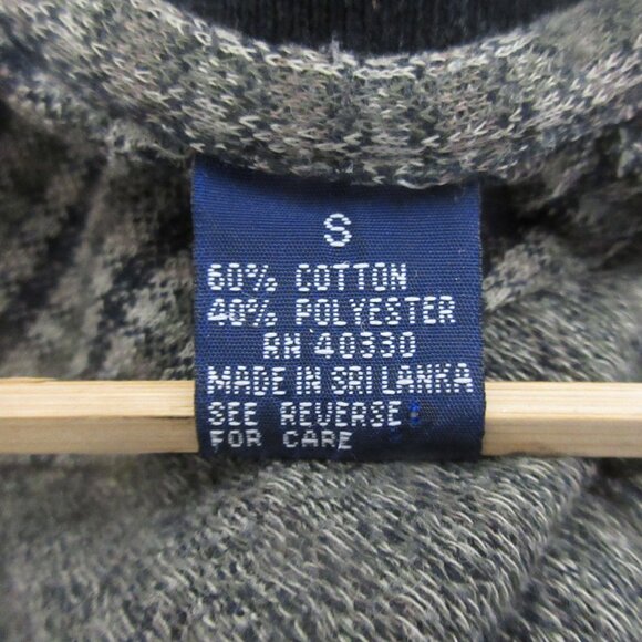 Chereskin Men's Shirt Black/Tan/Green Plaid Size Small Cotton Blend Long Sleeve - Picture 4 of 5